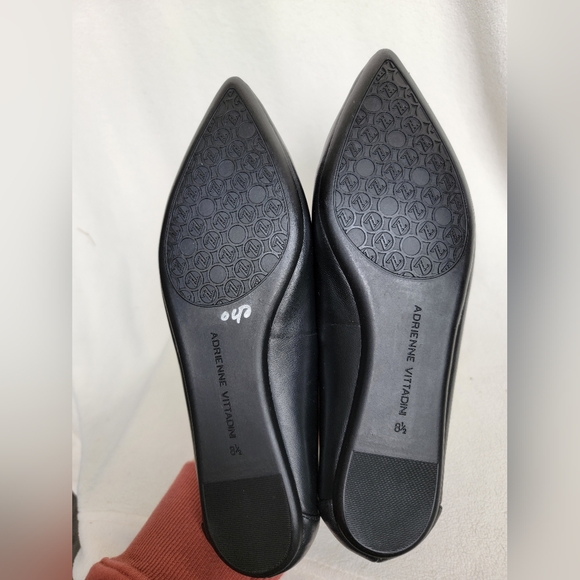 NWT leather flats, size 8.5 - Picture 2 of 6